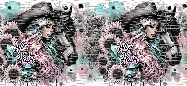 16oz Sunflower Girl-SU-93